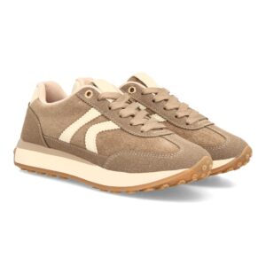 Zapatillas Retro Kaki y Crema