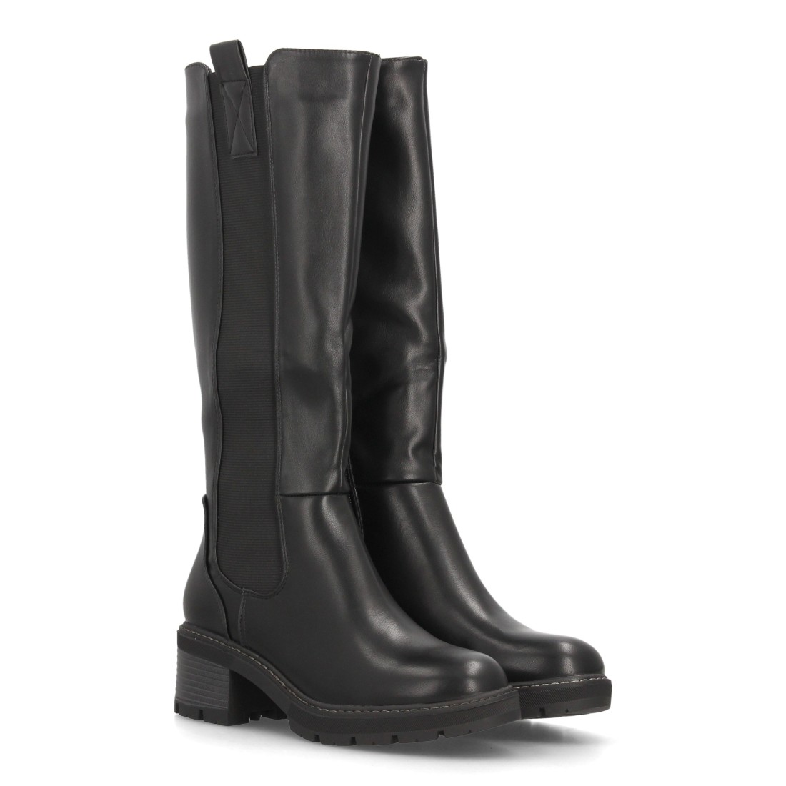 Botas Altas Chelsea Negras 1 Botas Altas Chelsea Negras