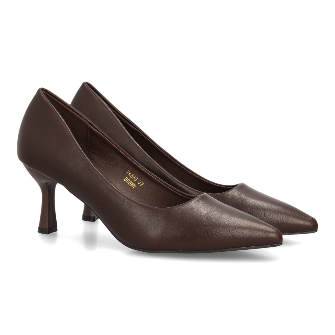 Zapatos Salón Marrón Chocolate 1 Zapatos Salón Marrón Chocolate