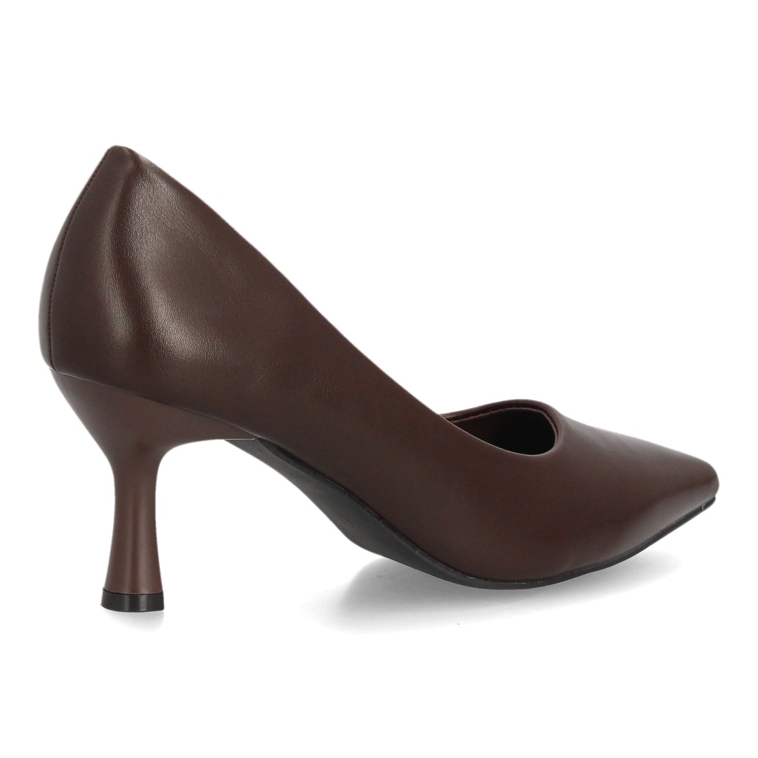Zapatos Salón Marrón Chocolate 4 Zapatos Salón Marrón Chocolate - Imagen 4