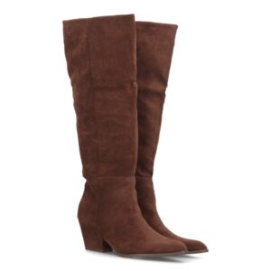 Botas Altas Marrón Chocolate